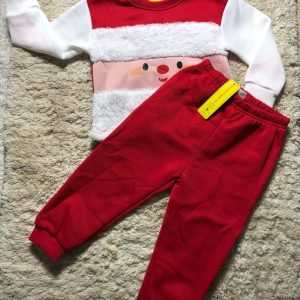 Red and White Shirt and Shorts